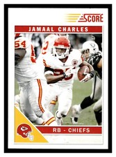 2011 Score Jamaal Charles #145 Kansas City Chiefs