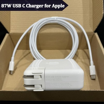 Genuine 87W USB C Charger for Mac Book Pro 13/15'' 16'' 2018 -2021 iPad Pro 11''