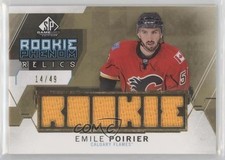2015-16 SP Game-Used Rookie Phenom Relics Gold 14/49 Emile Poirier #RP-EP xp6