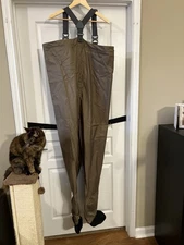 Men’s Size Large Hodgman H3 Stocking Foot Breathable Waders - L/G