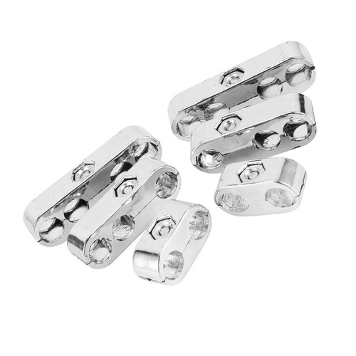 7mm/8mm Spark Plug Wire Separators Looms Kit With Wrench Electroplating For - Picture 19 of 24