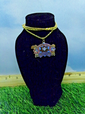 CABBAGE PATCH KIDS FINE JEWERLY NECKLACE  10th anniversary   VERY HARD TO FIND