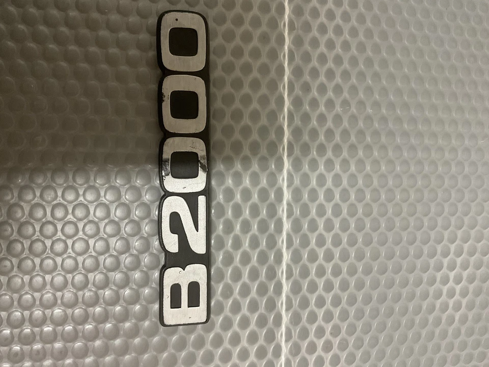 1981-1982-1983  Mazda B2200   Front Left Side Fender  Emblems  OEM - Image 4 of 4