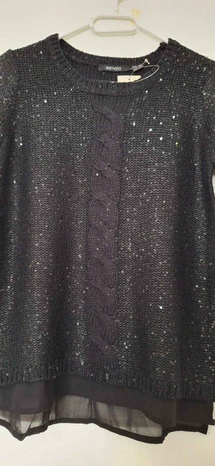 Damen Glitzer Pullover - Bild 3 von 4