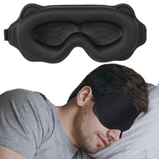 3D Sleeping Mask Block Out Light Sleep Mask For Eyes Soft Sleeping Aid Eye Mask