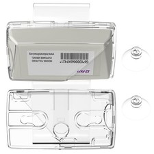 2024 Upgraded EZ-Pass Holder - Strong Suction Cup Mount for Transparent