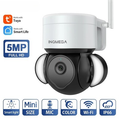 5MP Wifi Smart Cloud PTZ IP Camera Night Vision Outdoor Video Surveillance Cam