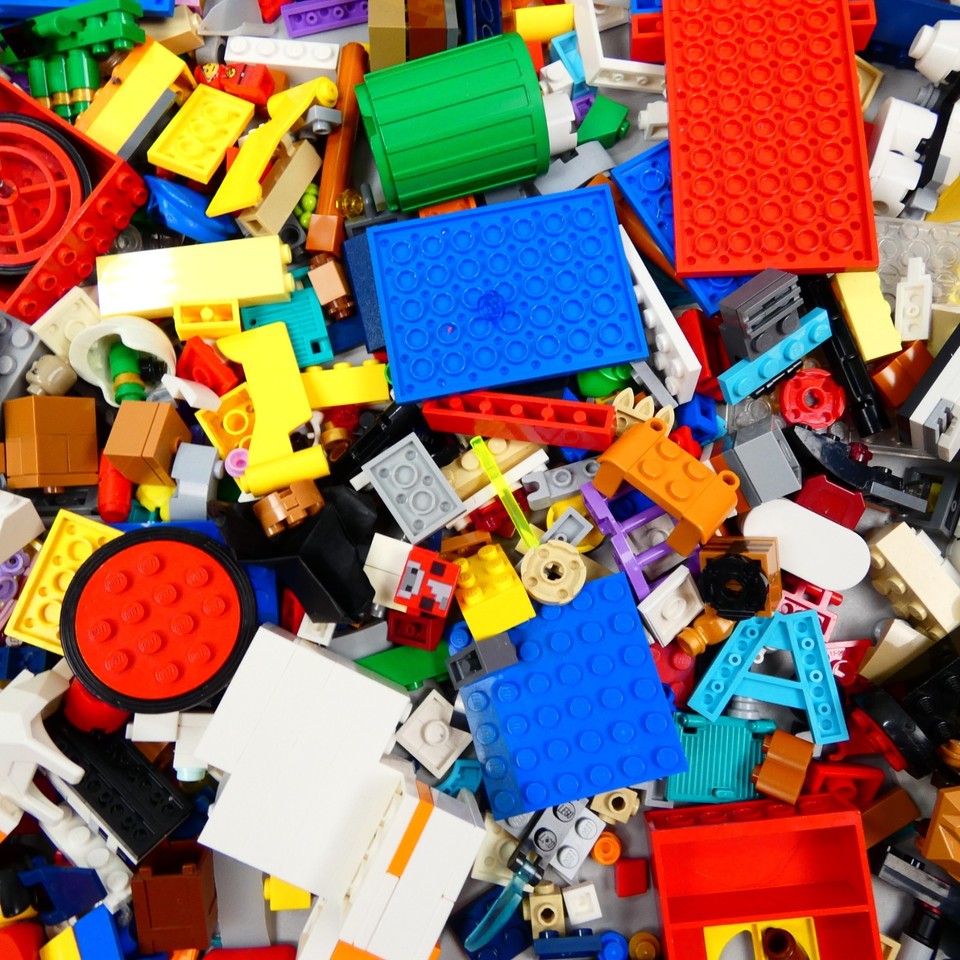 LEGO Pink Lego Block Storage Box - with 2.0kg Mixed Bricks - VGC | eBay