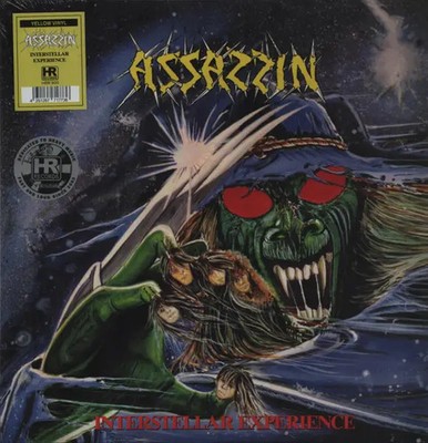 LP Assassin Interstellar Experience YELLOW VINYL NEW OVP High Roller Record