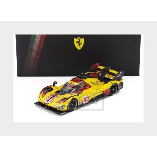 1:64 LOOKSMART Ferrari 499P # 83 Le Mans 2024 Kubica Shwartzman Ye