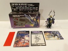 Vintage Transformers G1 Shrapnel Hasbro 1984 Complete wAll Weapons & Box