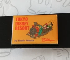 Big Thunder Mountain Tokyo Disney Resort TDR TDS Disney Pin Mickey Minnie Mouse