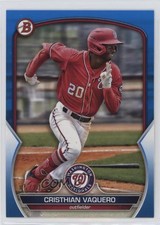 2023 Bowman Prospects Blue 57/150 Cristhian Vaquero #BP-54 15y4