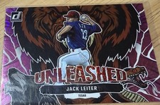 2023 Donruss Unleashed Pink Fireworks #U6 Jack Leiter - Texas Rangers