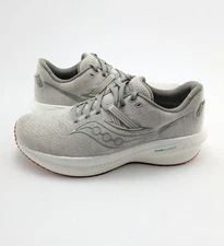 NWOB Mens Saucony Triumph 21 Concrete Grey Running Shoes S20761-31 Size 9.5