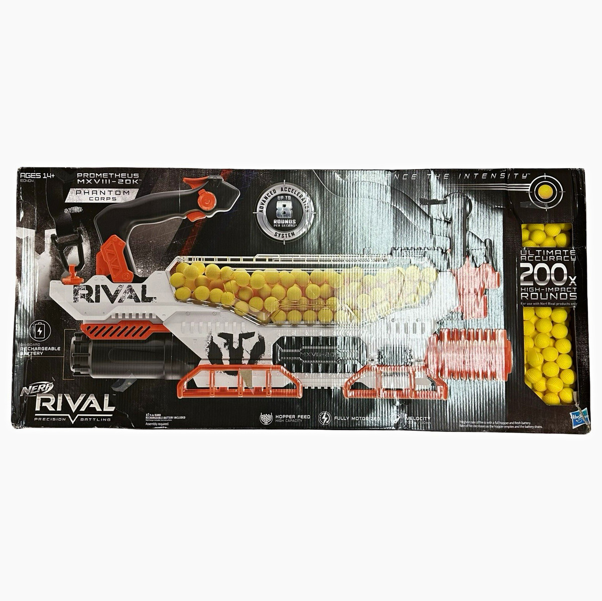 NERF Rival Prometheus MXVIII-20K Toy Blaster for sale online | eBay