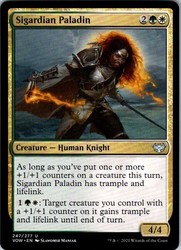 Sigardian Paladin 247/277 Uncommon - Innistrad: Crimson Vow