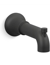 Kohler K-27422-BL Tone Integrated Diverter Tub Spout - Matte Black - NEW