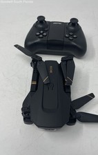 4DRC Black Foldable Remote Control Quadcopter Drone In Box Not Tested