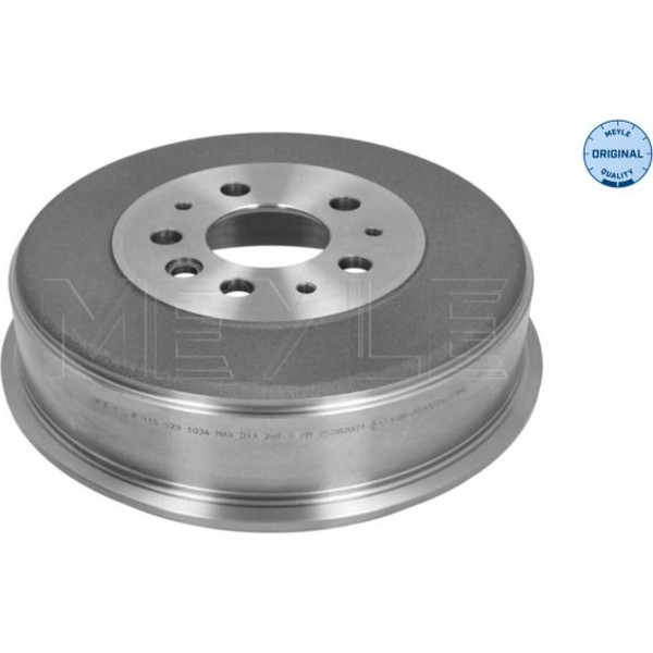 2X Meyle 115 523 1034 Bremstrommel FüR Vw Transporter 70B 70C 7DB 7DK 70J 70K-image
