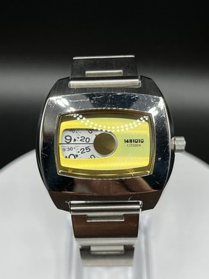 Vintage JDM Citizen 1481010, Jump Hour Quartz Watch NOS condition