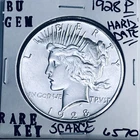 1928 P BU GEM PEACE SILVER DOLLAR UNC MS+++ U.S. MINT RARE KEY COIN 6570