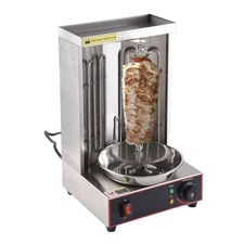 Gas Vertical Broiler Shawarma Machine Kebab Gyro Grill Machine Spinning Doner HQ