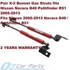<!--F#f_0-->X-2 Bonnet Gas Struts FOR D-40 Nissan 2005-2013 Navara D40 NEW PAIR<!--F/-->