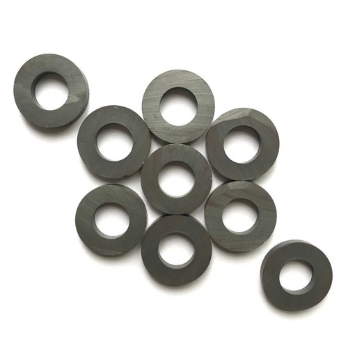1x Ferrit Magnet Ring Magnete Durchmesser 30/32/35/40 mm Permanent Schwarz Rund - Bild 4 von 9