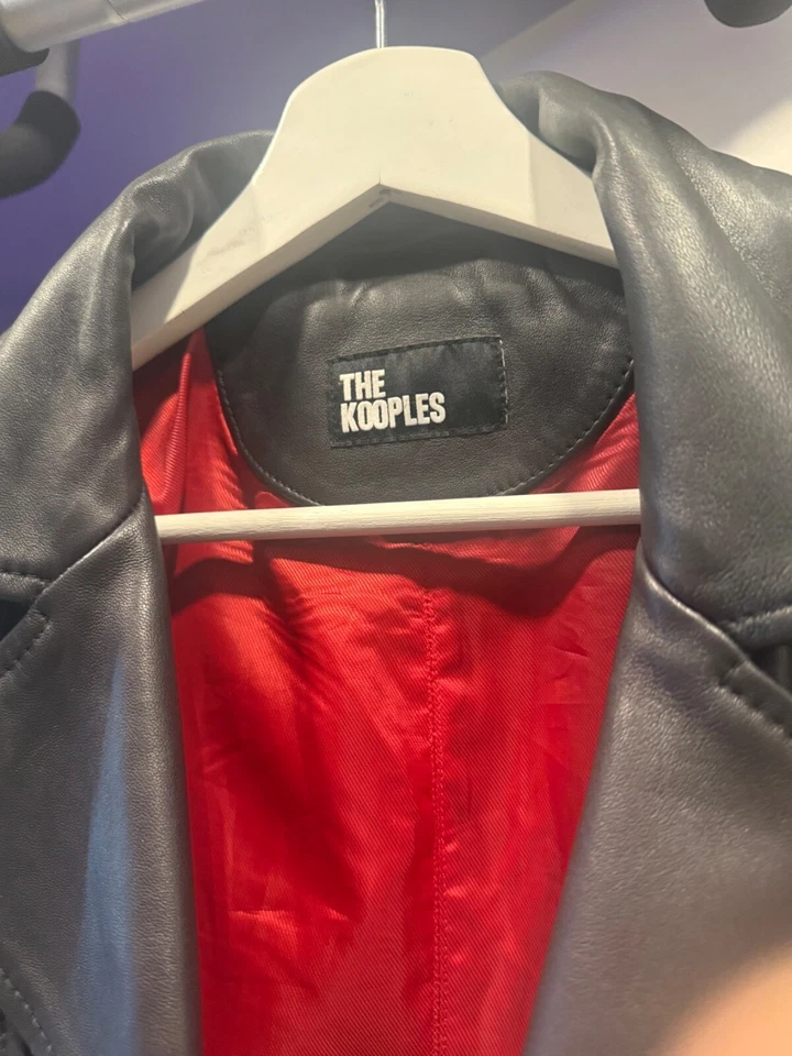 the kooples chaqueta de cuero hombre Foto 2 de 4