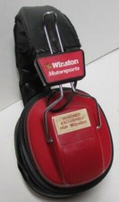 Winston Motorsports Am FM Model HP -10000 HeadPhones Radio on batteries vintage