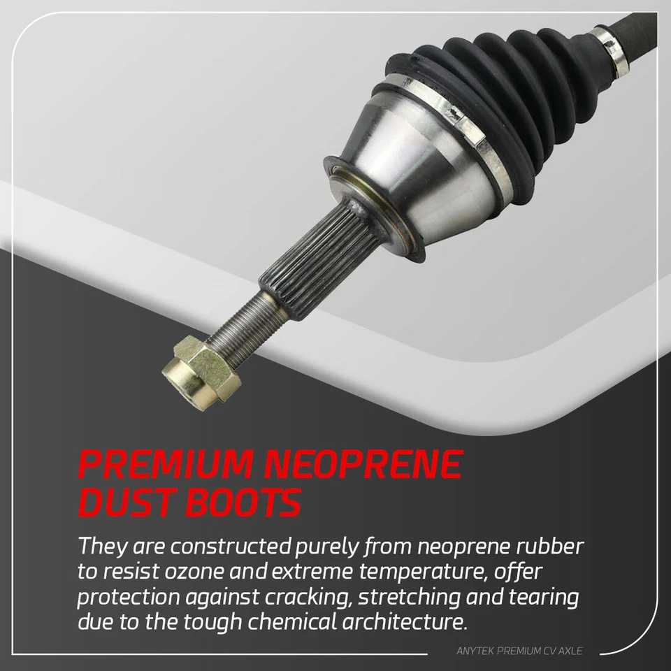 Conjunto de eje CV delantero derecho para Ford Tempo Mercury Topaz 1992 1993 1994 Foto 3 de 4