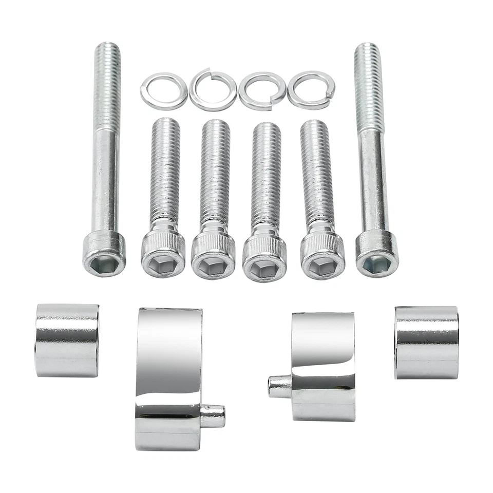 Driver Floorboard Spacer Extension Kit Fit For Harley Street Electra Glide 09-23 - Изображение 2 из 4