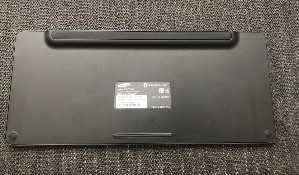 Samsung Model EE-BT550 Wireless Bluetooth Keyboard, No Power USB cord, Tested. - Image 3 of 3