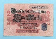 Karta kredytowa 2 marki 1914 Niemcy P# 55