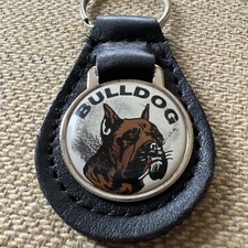 Vintage Keychain Dog Bulldog
