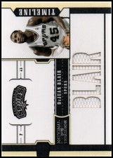 2010-11 National Treasures Timeline Materials Names #16 DeJuan Blair/99 - NM-MT