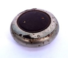 Indian Vintage Collectible Rare Beautiful Iron Round Shape Box. i37-9 US