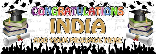 2 x Personalised Graduation Banners - Picture 7 of 7