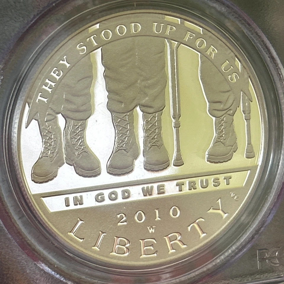 🇺🇸 2010-W Silver Dollar – American Disabled Veterans - Commemorative Coin - Image 4 of 4