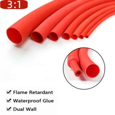 3:1 Heat Shrink Tubing Marine with Adhesive Lined Tubes Cores Protect Waterproof