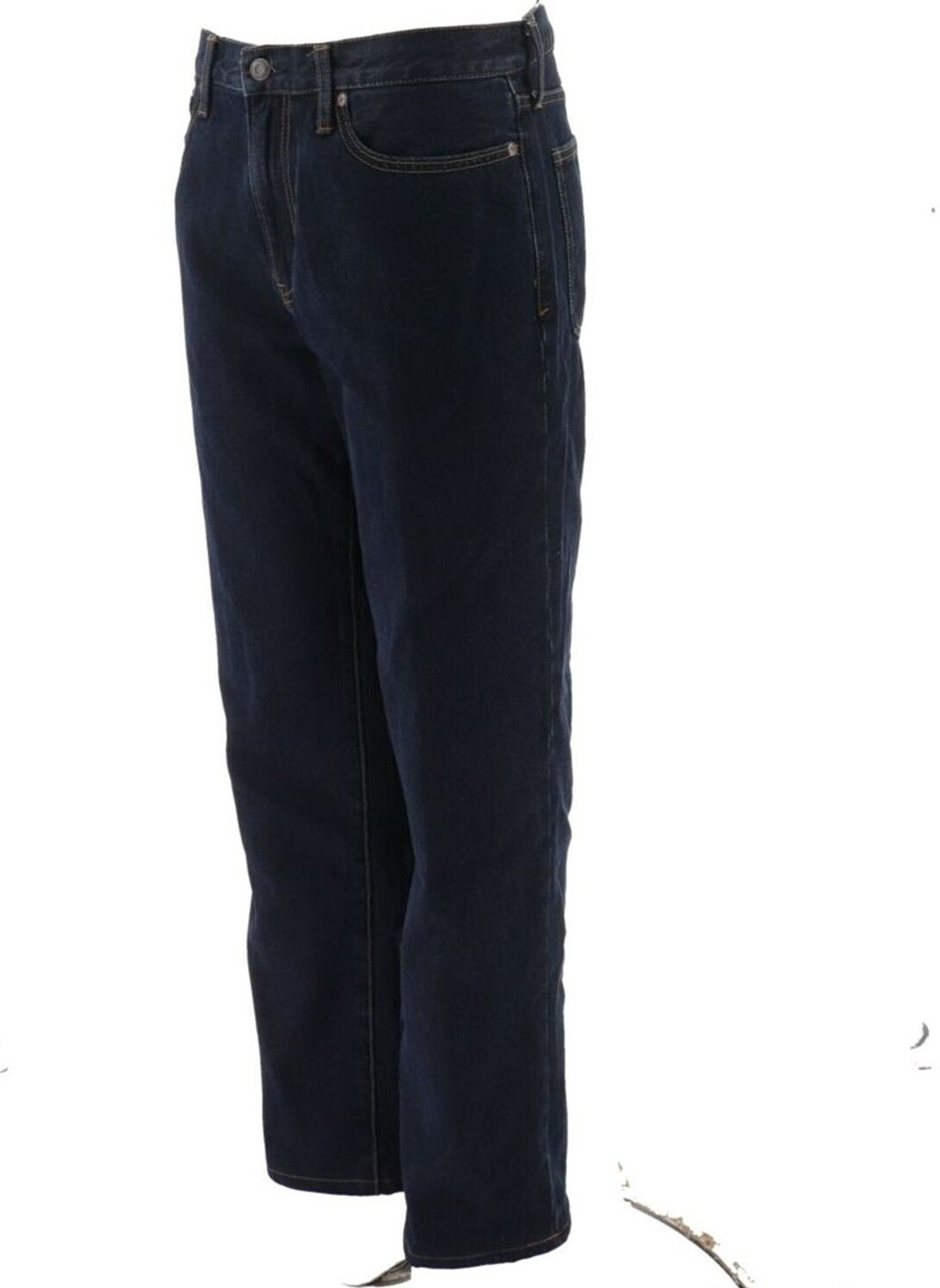 Lands' End Men's Trad Fit Flannel Lined Denim Jeans 505195 (I) eBay