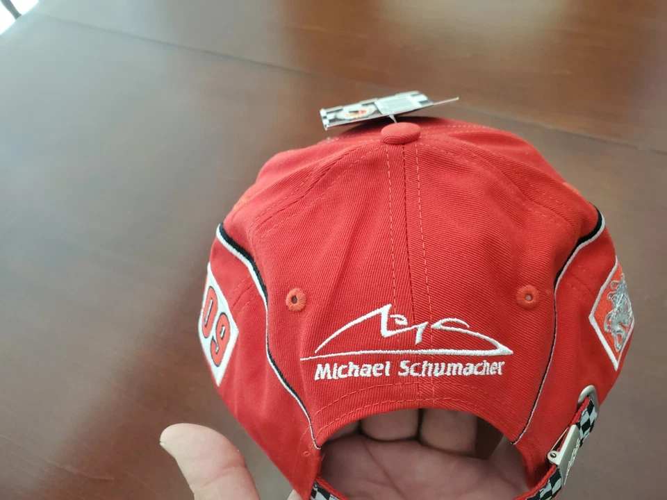 Michael Schumacher Autographed Ferrari Formula 1 Cap. JSA Certified  - Image 4 of 4