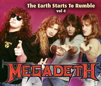 MEGADETH - VOL. 4 ''THE EARTH STARTS TO RUMBLE'' 5 CD