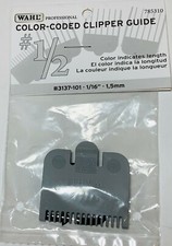 Wahl 3137-101 Color-Coded Clipper Guide Gray 1/16" 1.5mm Attachment NEW