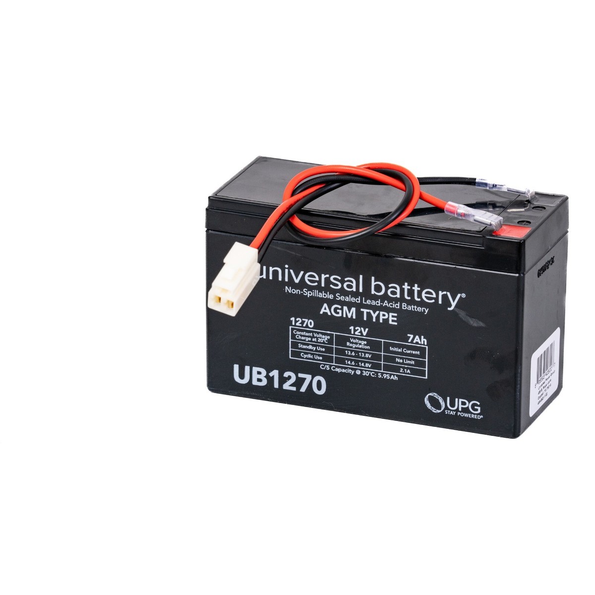 Premium 12 Volt 7 Ah Battery Pack for the Razor E-Punk and Viro