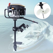 Heavy Duty 4Stroke 9.0 HP Outboard Motor Gas ...