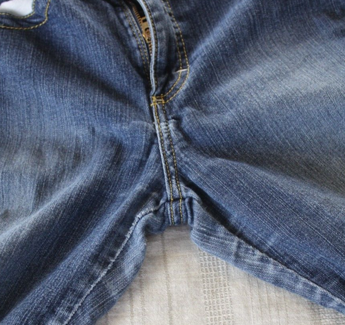 Wrangler Jeans Girls Size 16R Capri Adjustable Waist Blue Dark Wash - Picture 10 of 11