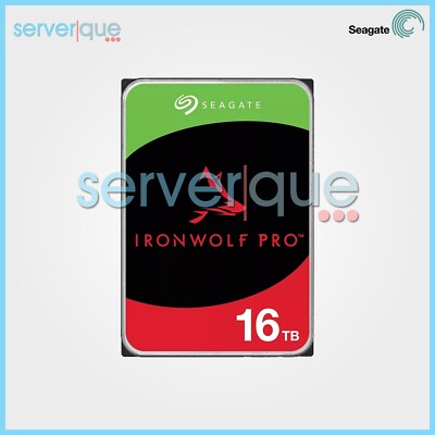 Seagate IronWolf Pro 16TB 7.2K SATA 6Gb 256MB 3.5
