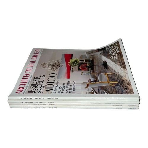 2013-2014 Architecture Digest Lot Of 4 The International Design Authority - Picture 2 of 14